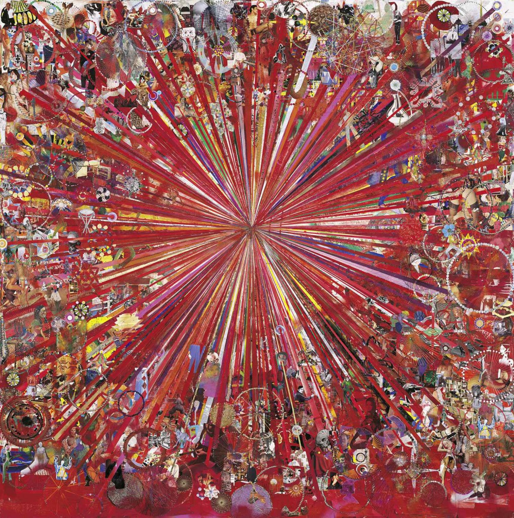 Tal R: 'Adieu Interessant (Red)', 2005-2008. The Ekard Collection