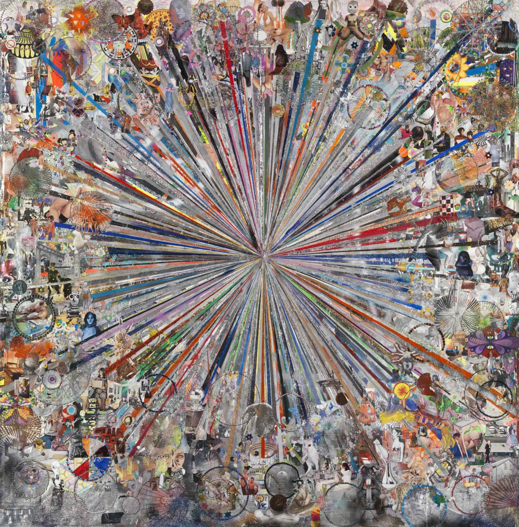 Tal R: 'Adieu Interessant (Silver)', 2005-2008. Louisiana