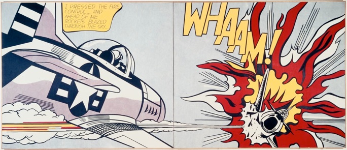 Roy Lichtenstein: 'Whaam!', 1963