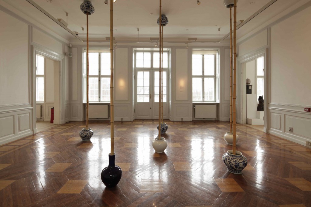 Ai Weiweis installation på Gl. Holtegaard, 2011. Foto: Anders Sune Berg
