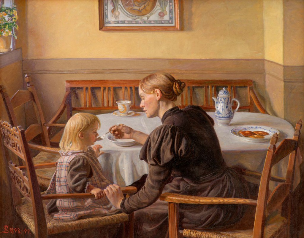 Fritz Syberg: 'Moder og datter', 1898-1899