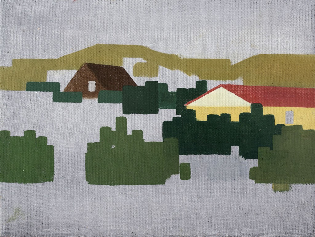 Lise Blomberg Andersen: 'Naboer i sommerhus område #2'