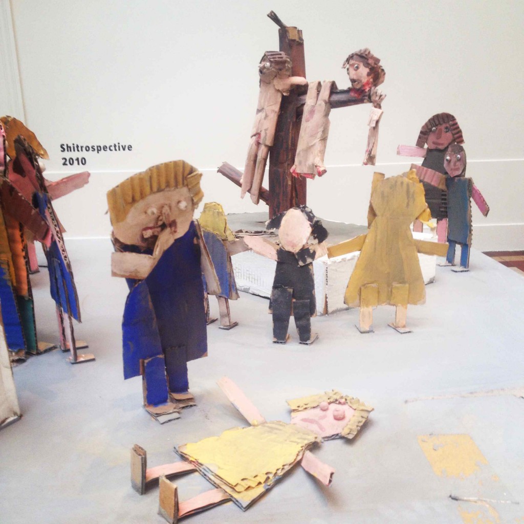 Jake & Dinos Chapman: 'Shitrospective', 2010, her udsnit fra udstillingen 'Sensation'