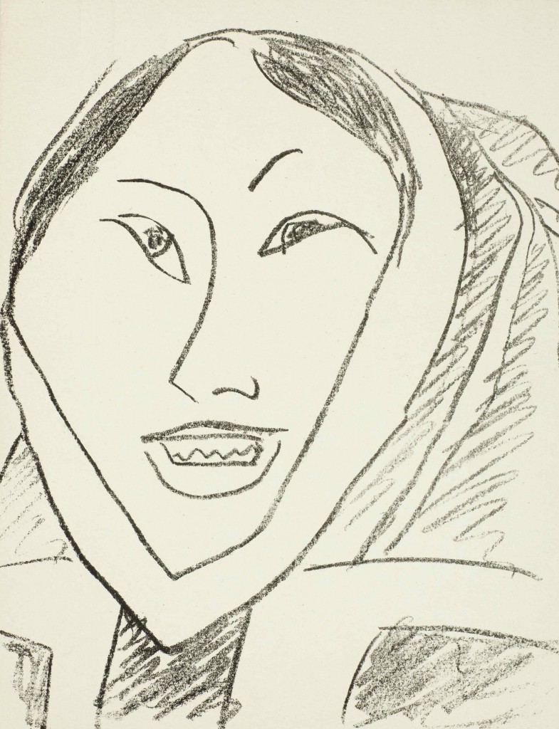 Henri Matisse: illustration til bogen ‘Une fête en Cimmérie’, udført 1948-50. Musée départemental Matisse, Le Cateau-Cambrésis. Foto: Philip Bernard