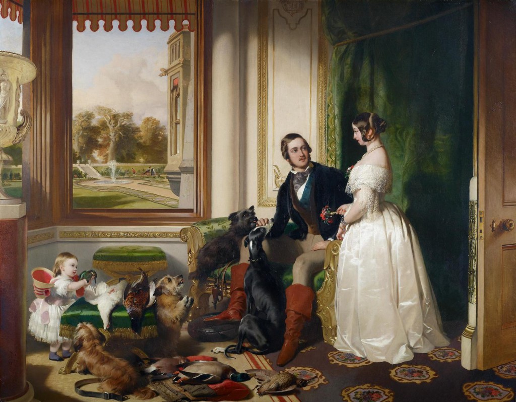 Sir Edwin Landseer: 'Windsor Castle in modern times', 1840-1843