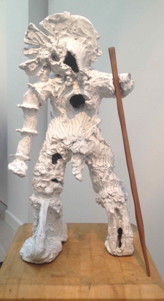 Mit eget foto af en skulptur af Peter Linde Busk, Gl. Strand, 2015