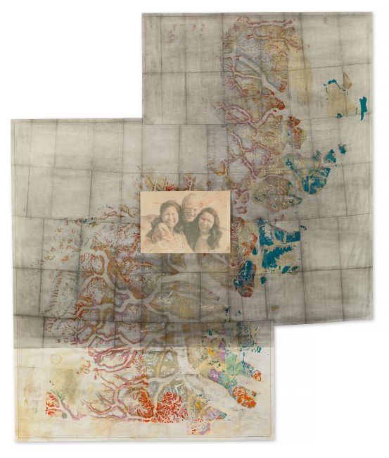 Pia Arke: 'Legende I-V', 1999. Louisiana