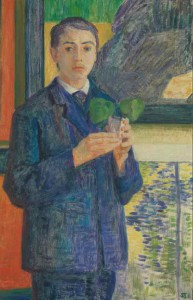 Sigurd Swane: 'Portræt af kunsthistorikeren Leo Swane', 1908. Nasjonalmuseet, Oslo