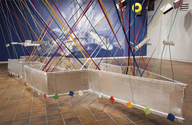 Poul Gernes: 'Uden titel (Drømmeskib)', 1968. Foto: Kim Hansen/Louisiana.