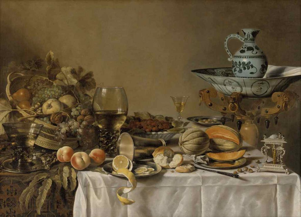 Pieter Claesz: 'Nature Morte', 1640'erne. Statens Museum for Kunst. Foto: SMK