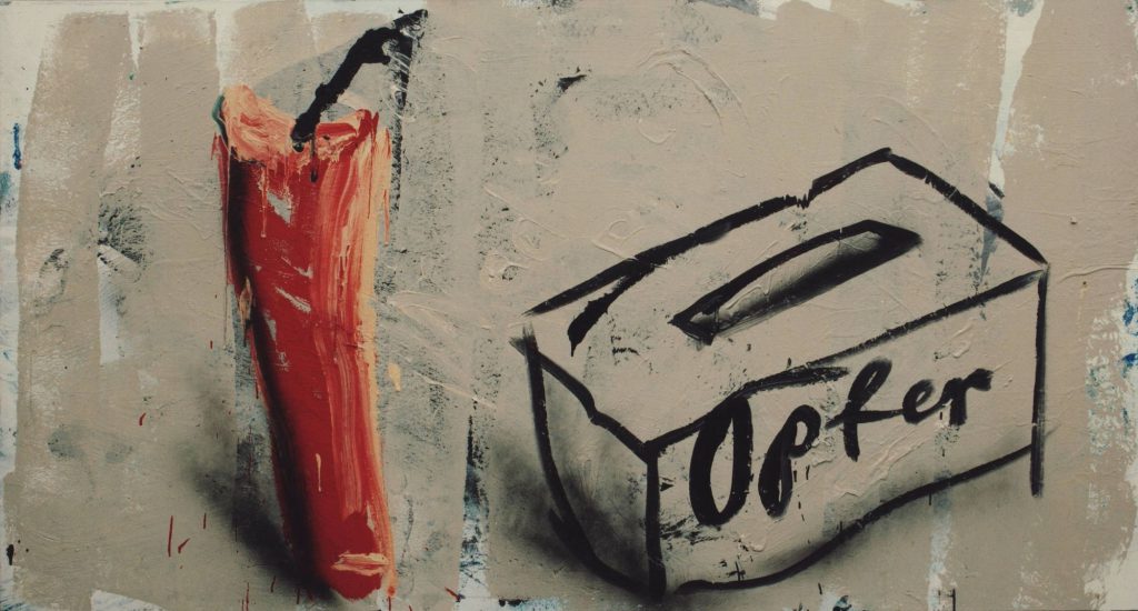 Dieter Krieg: 'Untitled', 1992. Private collection. © VG Bild-Kunst, Bonn 2016.