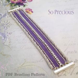 Kralen Rijgpatroon – Armband So Precious (Digitale PDF-handleiding)