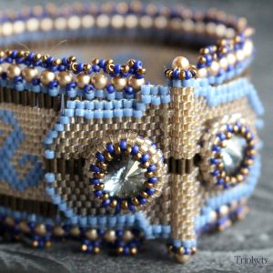 Kralen Rijgpatroon – Armband Serpentine (Digitale PDF-handleiding)