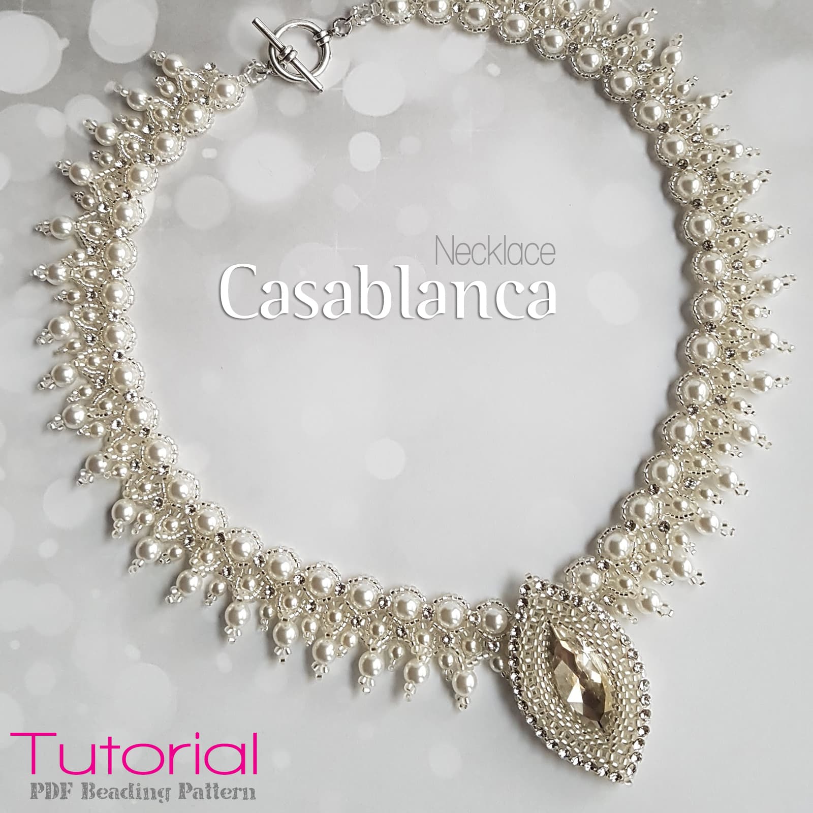 Kralen Rijgpatroon – Ketting Casablanca (Digitale PDF-handleiding) - Afbeelding 2