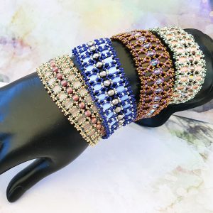 Kralen Rijgpatroon – Armband Pallisade (Digitale PDF-handleiding)