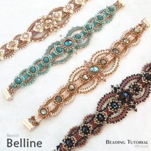Kralen Rijgpatroon – Armband 'Belline' (Digitale PDF-handleiding)