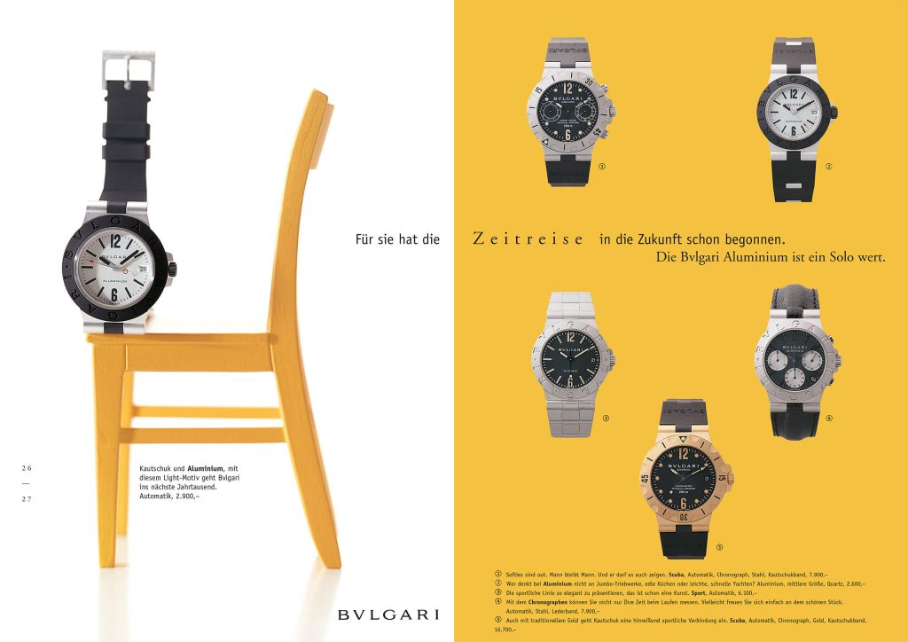 triptychon.design. Broschüre Uhren Collegium Cadhro