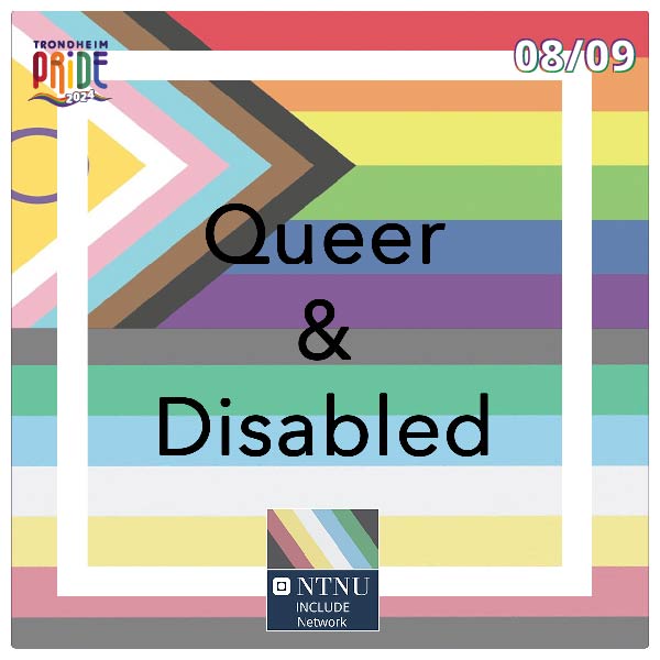 Poster for Queer and Disabled