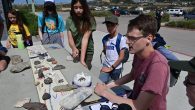 Troop alumnus, Eagle Scout and current geology student Daniel counseled the geology merit badge at Torrey Pines.