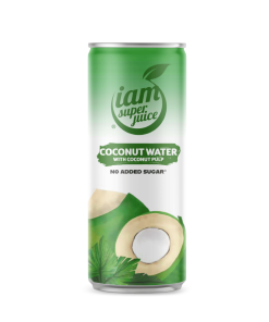 Iam Super Coconut Water 12 x 330ml Blik