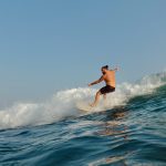 Alexis piippo surfing in sri lanka