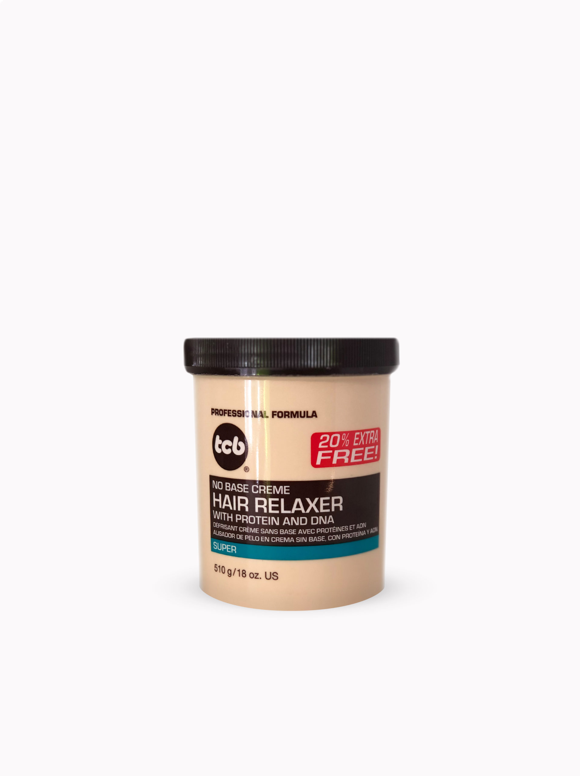 Tcb No Base Creme Hair Relaxer Super Tropy Beauty 