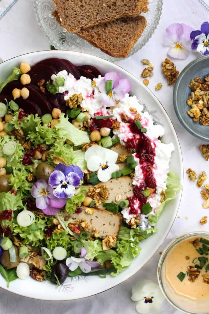 Black Forest Salad Bowl - Truefoodsblog Black Forest Salad Bowl - Truefoodsblog