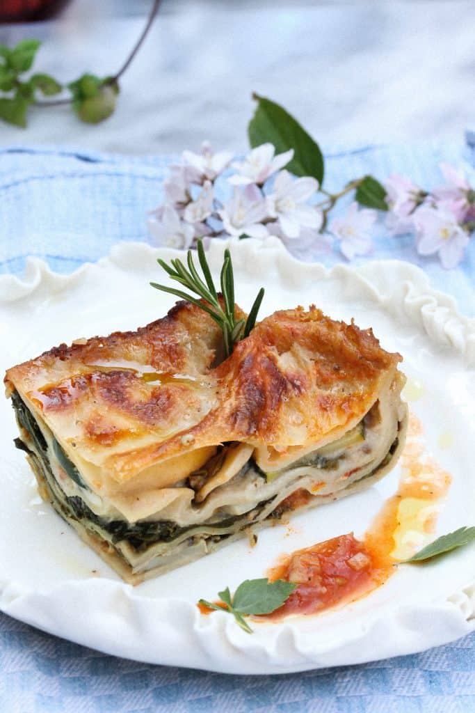 Vegetarian Spinach Lasagne - Truefoodsblog Vegetarian Spinach Lasagne - Truefoodsblog