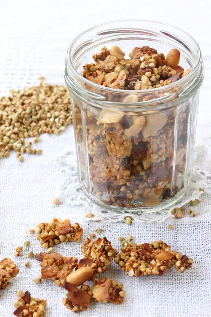 Buckwheat Peanut Tamari Granola - Truefoodsblog