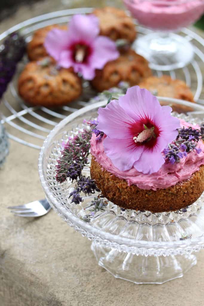 Zucchini Lavender Muffins -Truefoodsblog