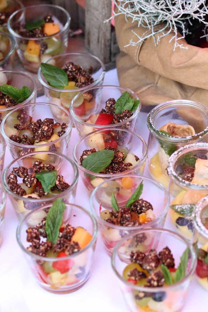 Truefoodscatering- fruit salad & granola