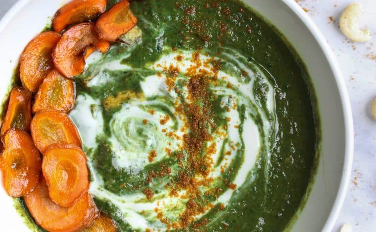 Creamy Spinach Tofu Curry- TruefoodsblogCreamy Spinach Tofu Curry- Truefoodsblog