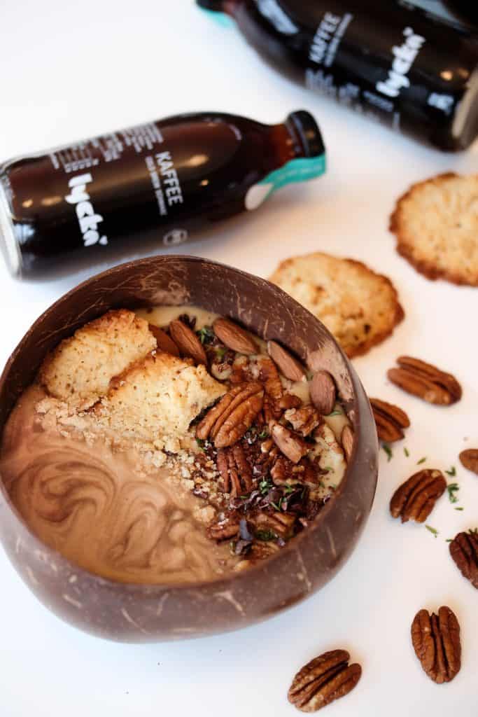 Lycka Cold Brew Coffee Cookie Pecan Bowl Truefoodsblog