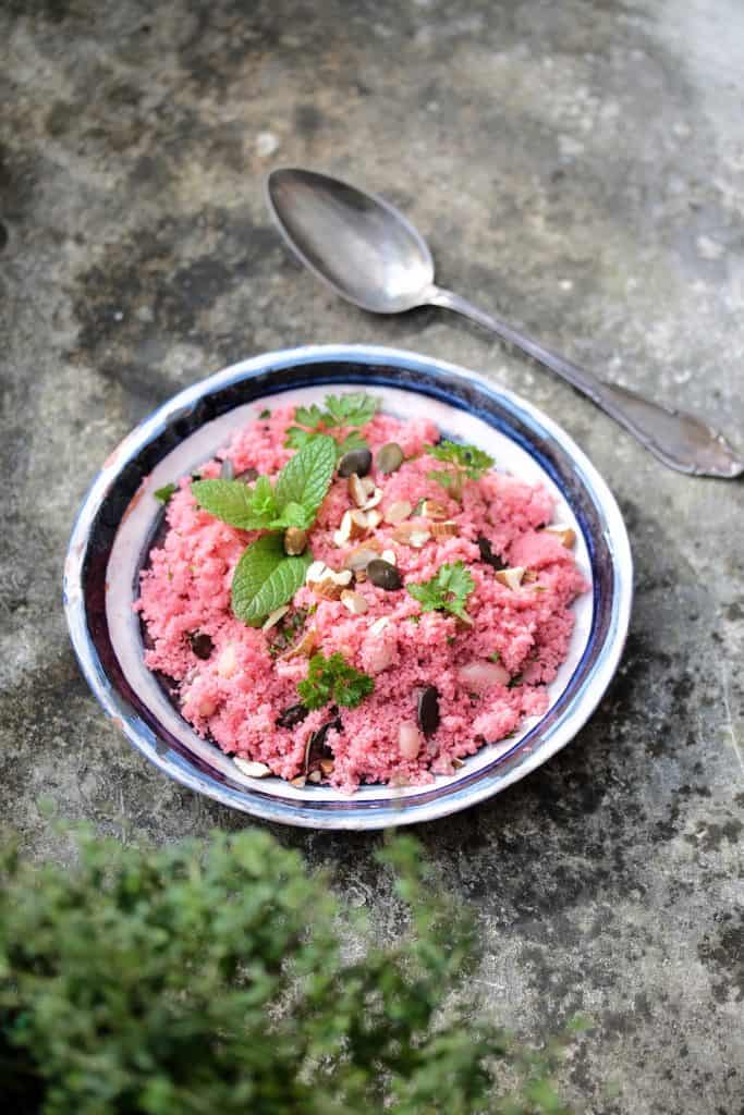 Pink Couscous - Truefoodsblog