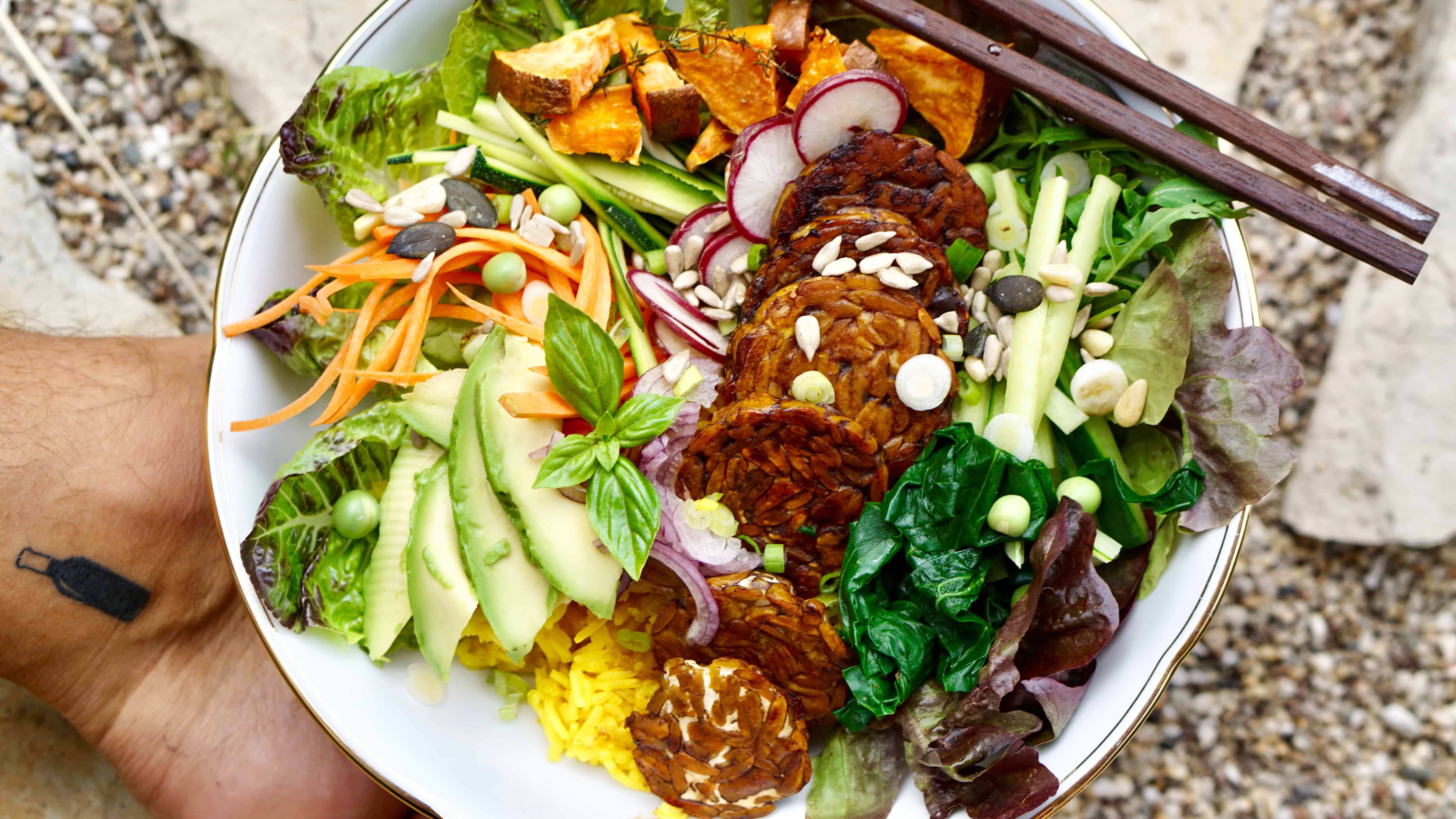 Lupin Buddha Bowl - "European Vegan Alternatives" - True Foods Blog