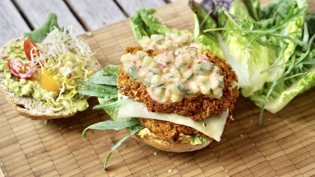 Vegan Sweetpotato Burger by Truefoodsblog Vegan Sweetpotato Burger by Truefoodsblog