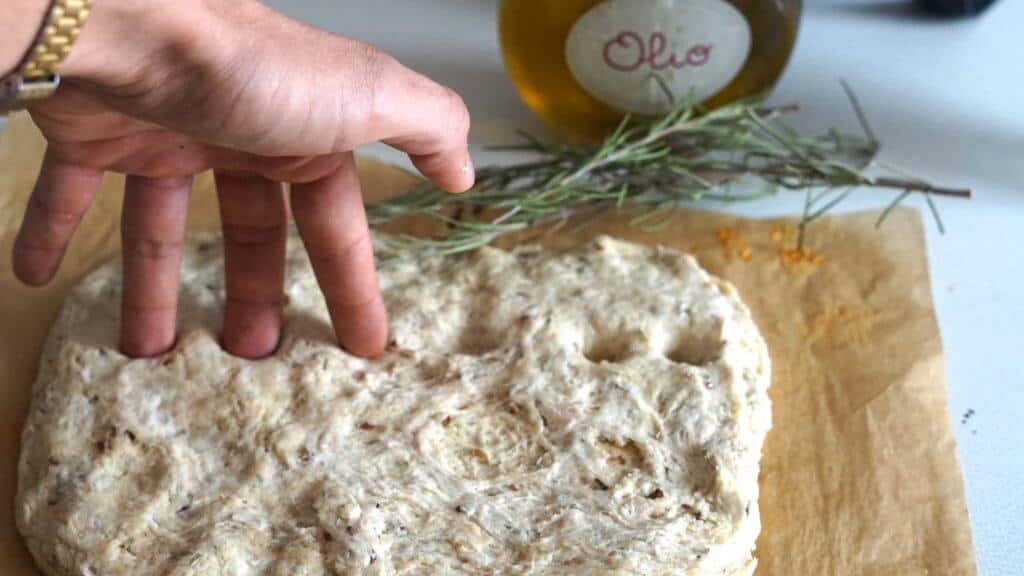 Focaccia with Olives & Zucchini-Flowers - La Vialla inspired by Truefoodsblog 3