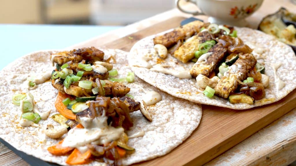 Vegan Tempeh Wrap - Throwback Bali special by Truefoodsblog 3