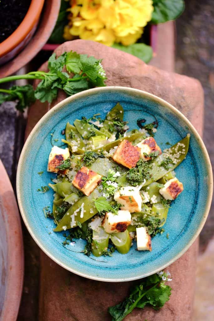 Wild Herb Pesto with Quinoa by Truefoodsblog