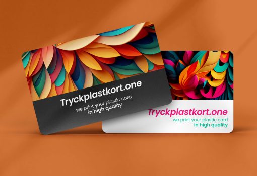 Plastkort Digitaltryck