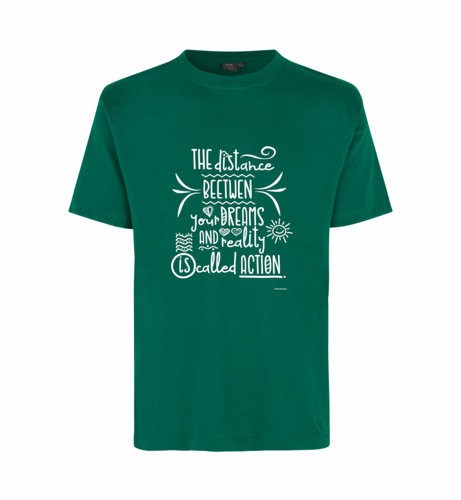 T-TIME® T-shirt | Herre | Design & Tryk - The distance between - Billede 21