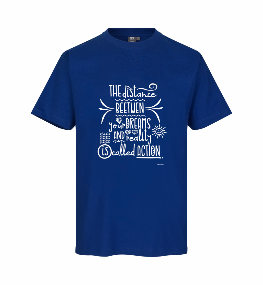 T-TIME® T-shirt | Herre | Design & Tryk - The distance between - Billede 14