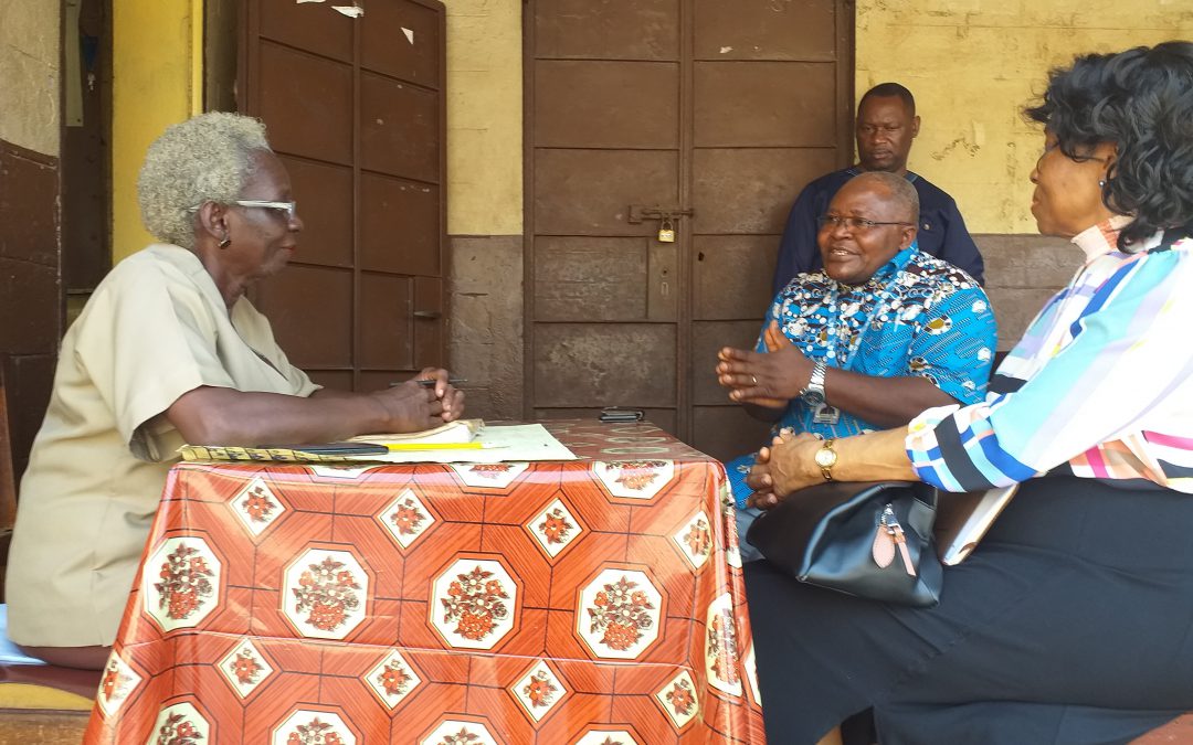 World Read Aloud day 2020 TSC Chair Reads with Children