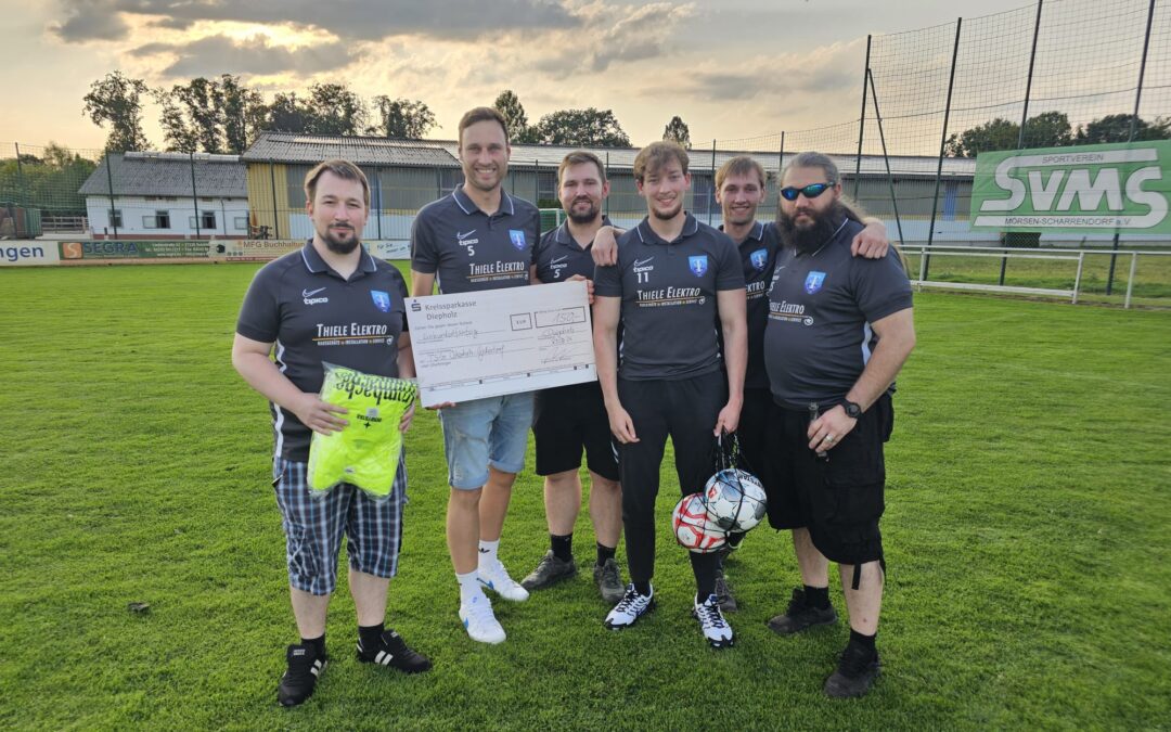 Fußballherren der TSG – Ehrung im Fairplay