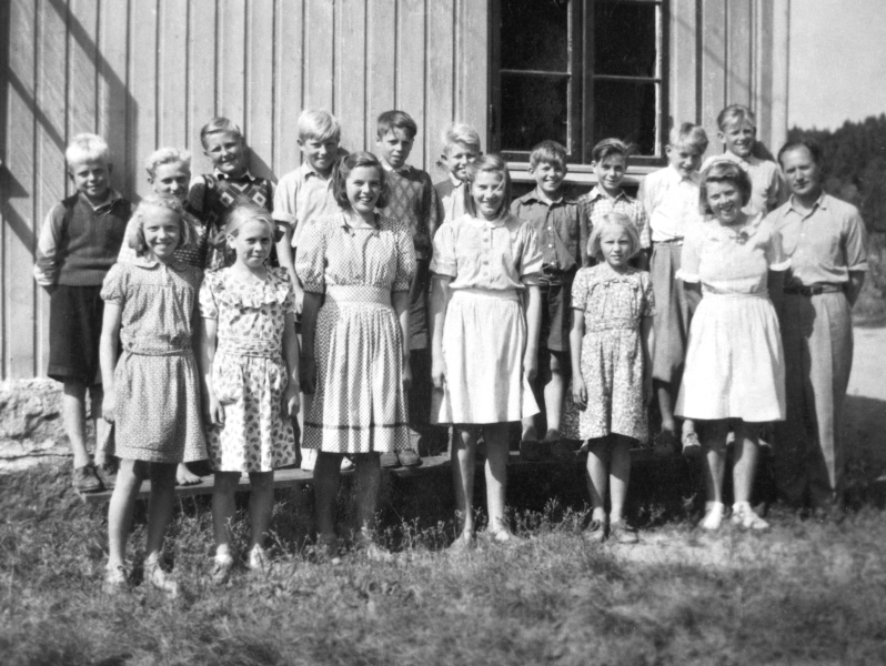 Jelsnes skole, klassebilder 1948