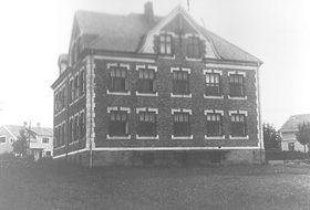 Lande skole i 1935