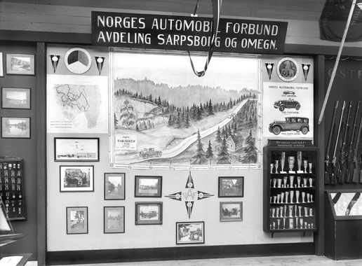 NAFs stand på Østfoldustillingen i 1930