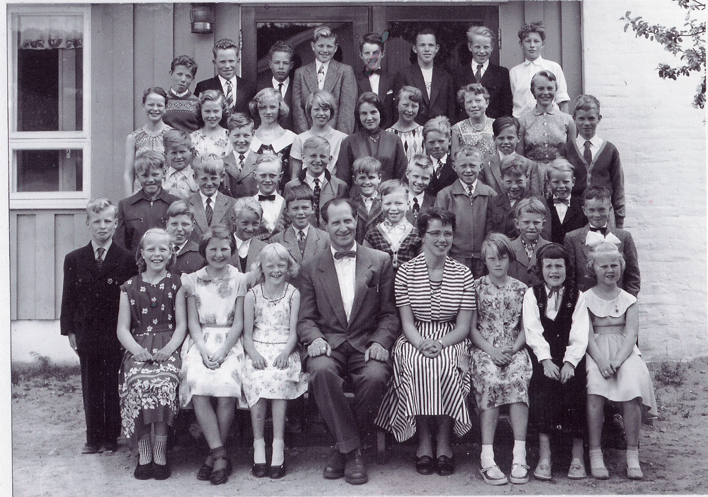 Jelsnes skole, klassebilder 1958