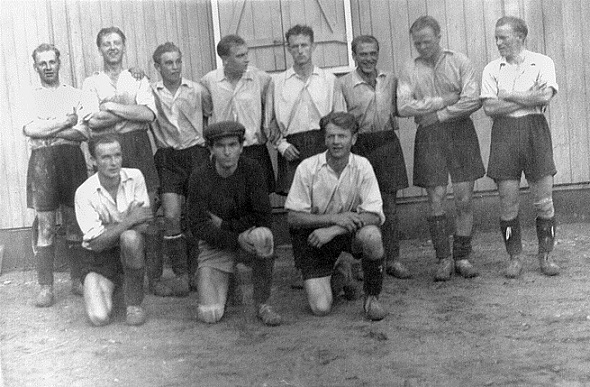 Tune idrettslags fotballgruppe 1948.