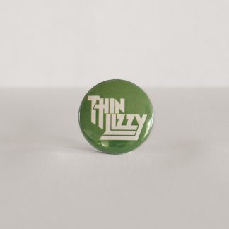 Turborock Productions Thin Lizzy, green/black, badge/pin Heavy Metal